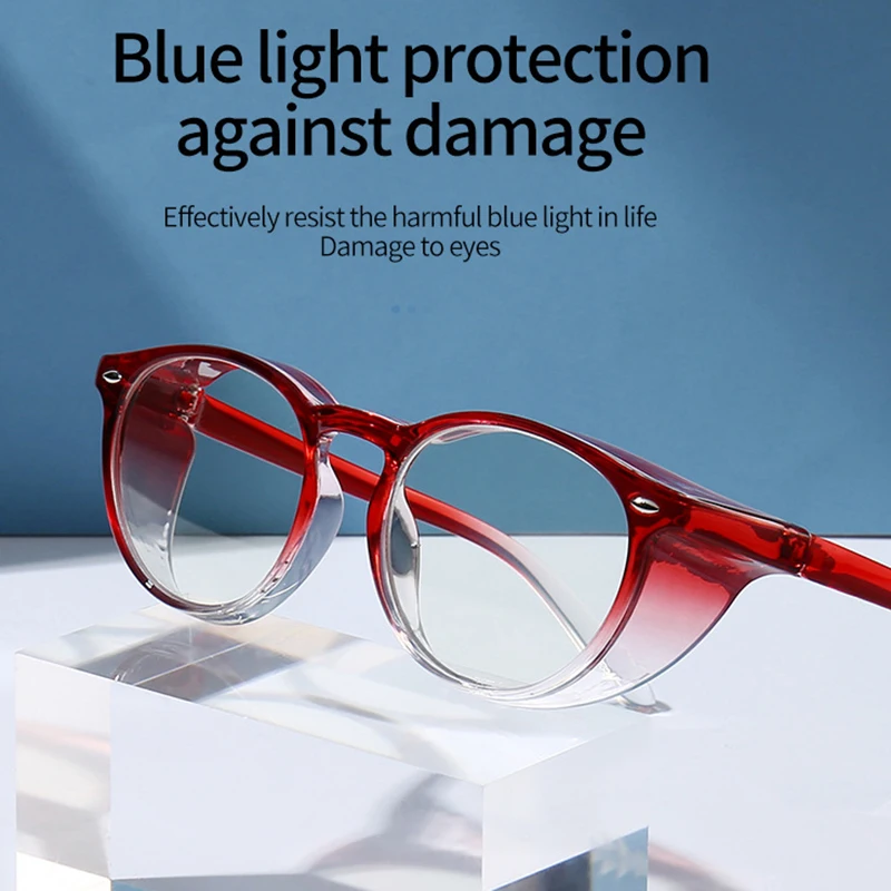 Круглые защитные очки для ногтей пыленепроницаемые противоаллергенные с