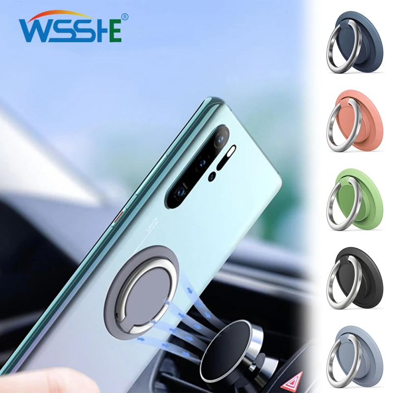 8 цветов кольцо для телефона держатель сотового планшета ПК магнитная