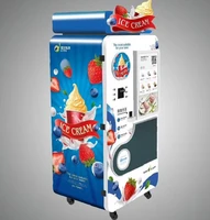 automatically ice cream machine ice cream making machine ice creem vending machine