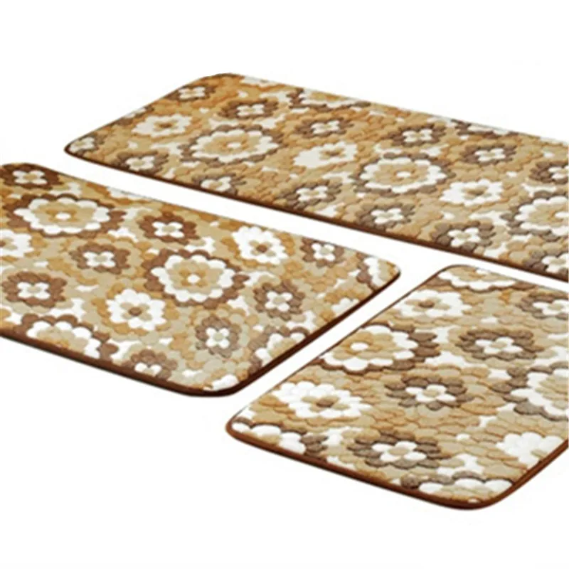 3 шт./компл. пастырской Стиль автомобильные коврики для Кухня Гостиная Ванная