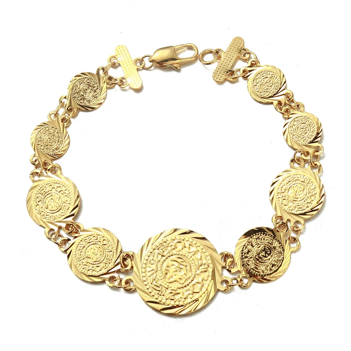 

Arab Coin Jewelry Middle East Traditional Bracelets For Women Girls Wedding Birthday Gifts