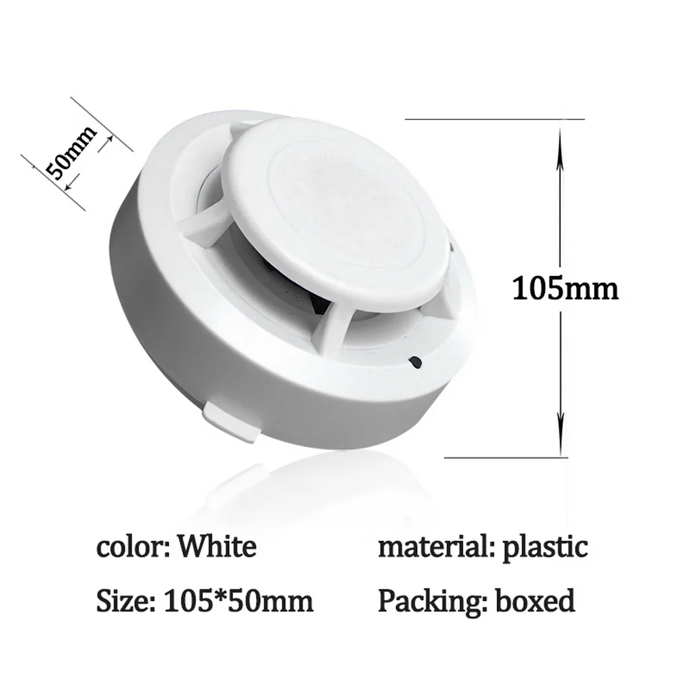 Детектор дыма сигнализации Беспроводной детектор для домашней безопасности