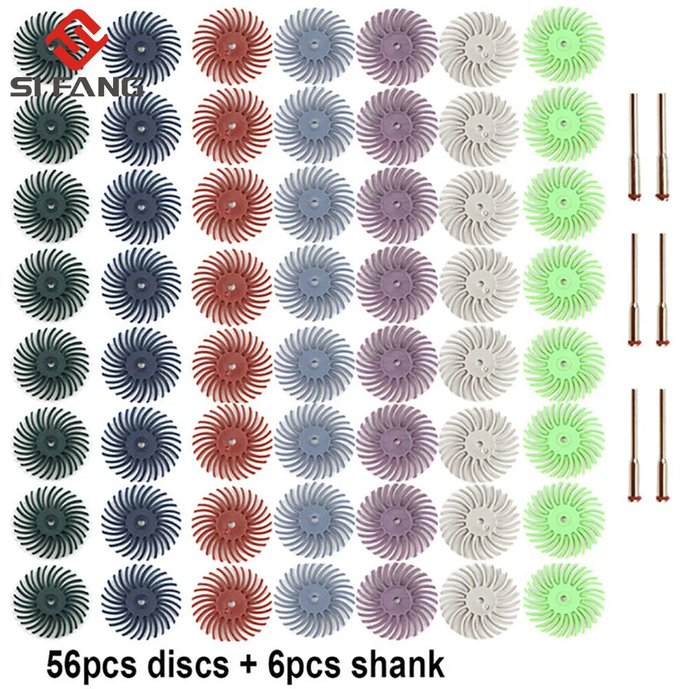 Комплект дисков SI FANG для полировки Dremel