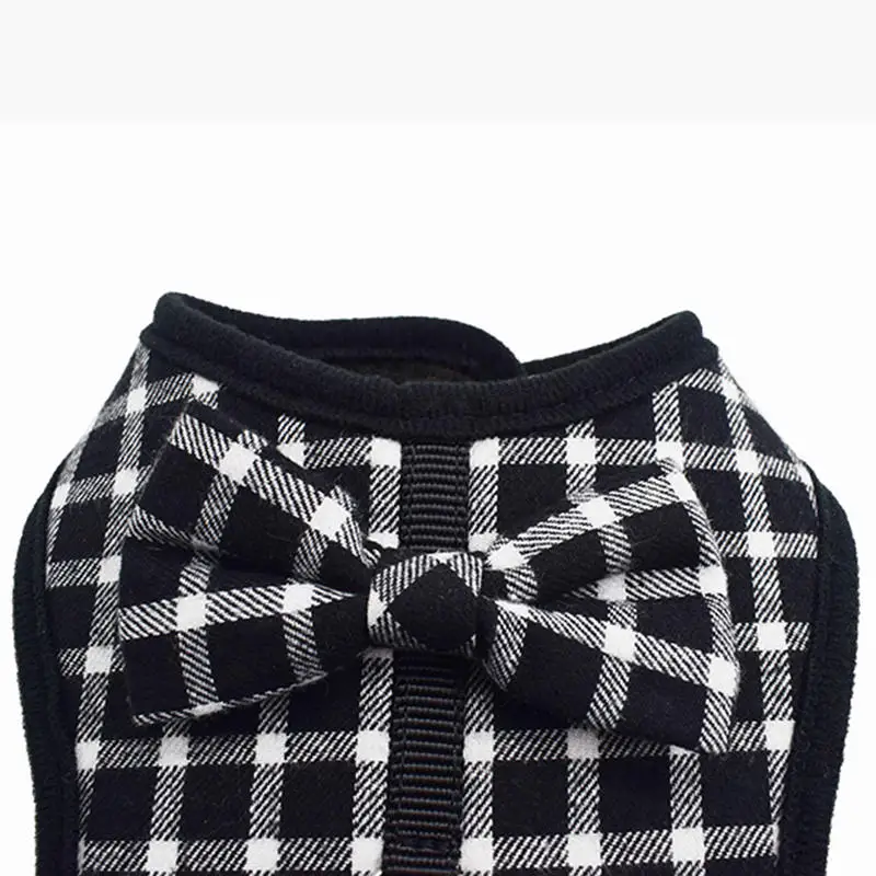 Симпатичный галстук бабочка дышащий нагрудный ремень Тяговая веревка полосатый