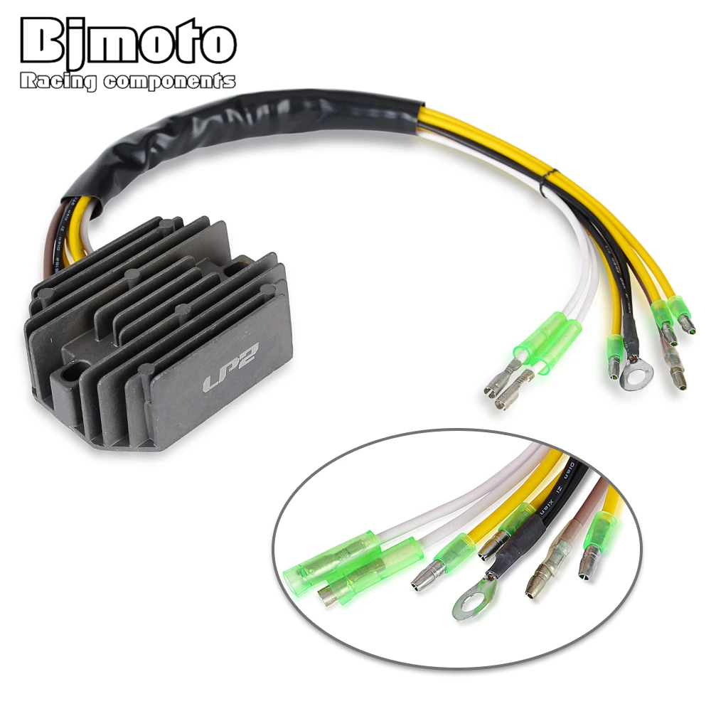 

BJMOTO мотоцикл Напряжение выпрямителя Для Suzuki DT150 1987-2003 DT175 1987-1992 2 strokeoutboard моторы