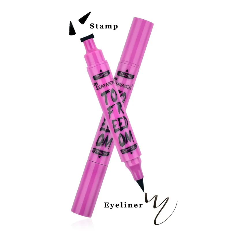 Зубная щетка с двумя головками и уплотнения цвет: черный синий подводка для глаз