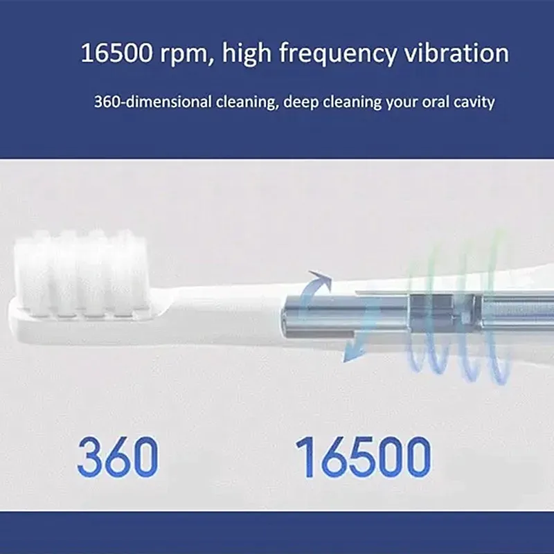 

Xiaomi Mijia Sonic Electric Toothbrush T100 Rechargeable IPX7 Waterproof Dientes Ultrasonic Teeth Clean Toothbrush Oral Care