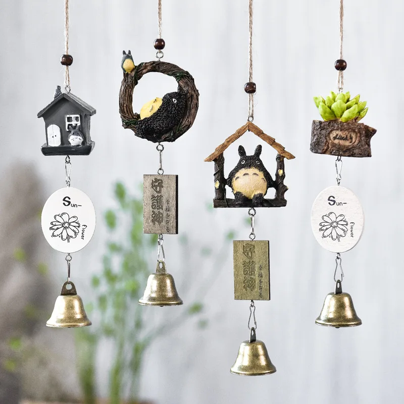 

Handmade Wind Chime Pendant Small Fresh Metal Copper Bell Pendant Plant Creative Cartoon Home Pendant Decoration Small Gift