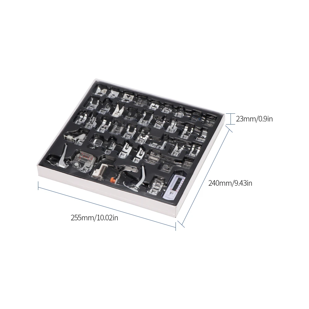 42 шт. домашние ножки швейной машины прижимная лапка для Швейные аксессуары