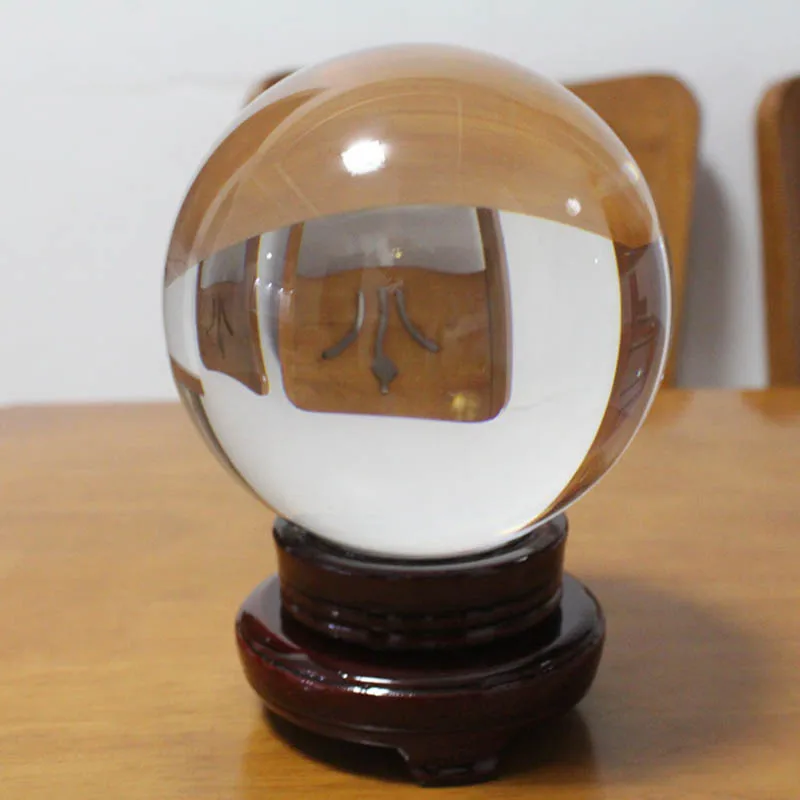 Прозрачный стеклянный хрустальный шар для фотосъемки 30/40/50 мм реквизит украшение