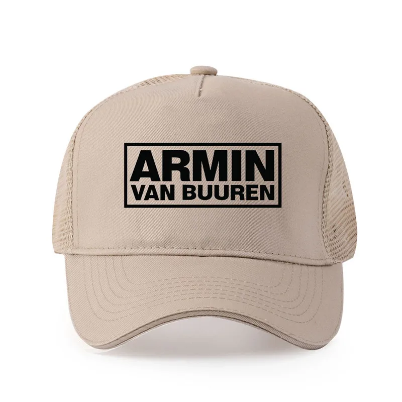 Высококачественная Мужская бейсболка из чистого хлопка с принтом Армин Ван
