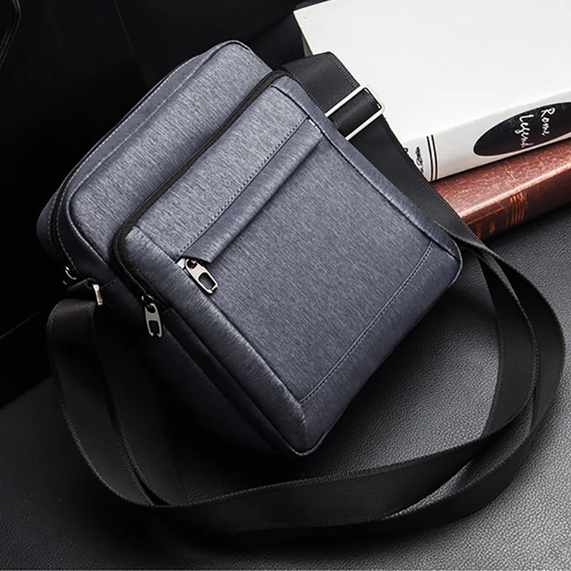 Деловая сумка мессенджер для мужчин водонепроницаемые сумки через плечо из