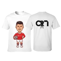 new cr7 short sleeved t shirt malefemale t shirt character cristiano ronaldo no 7 3d printed oversized t shirt unisex top