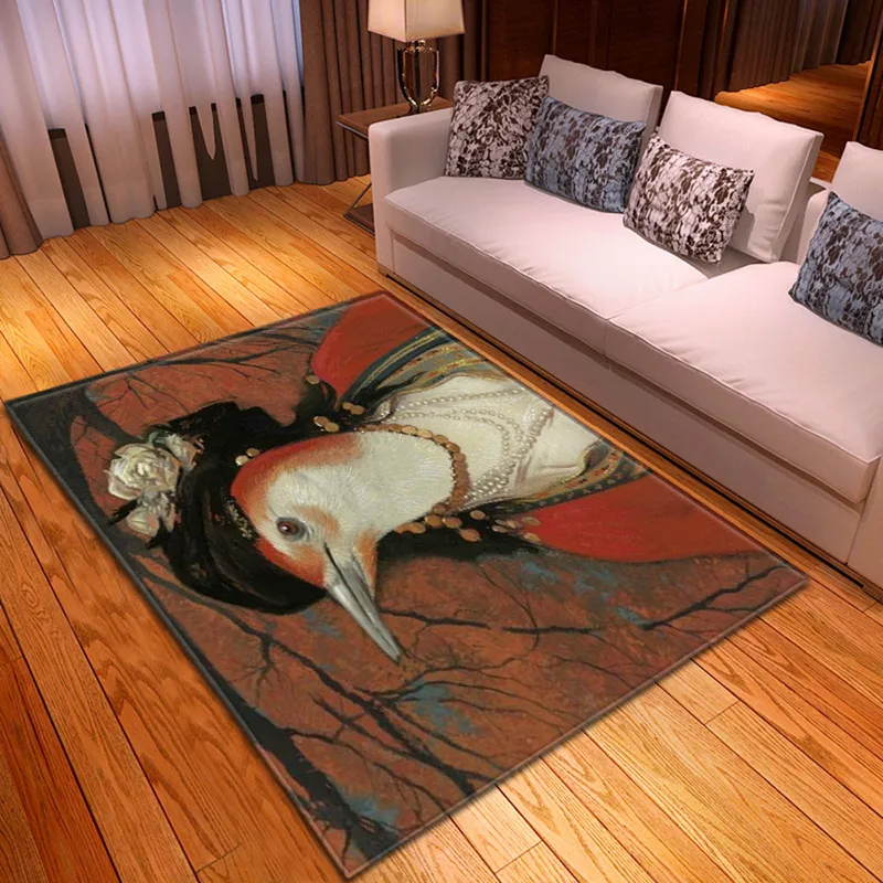 

Fashion Abstract Art 3D printing carpet home bedroom decorative carpet children crawling carpet