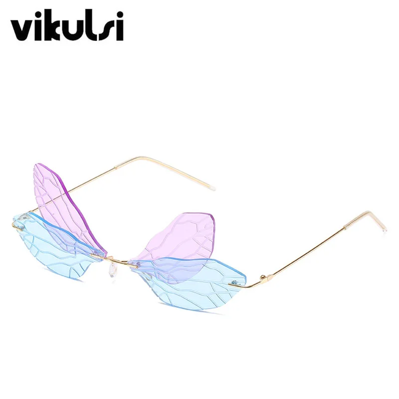 Новые Маленькие Солнечные Очки-Бабочки Женские Карамельные С Двойными Линзами Очки Дамские Очки Кошачьего Глаза zonnebril Лунеты Де Солей UV400 на.