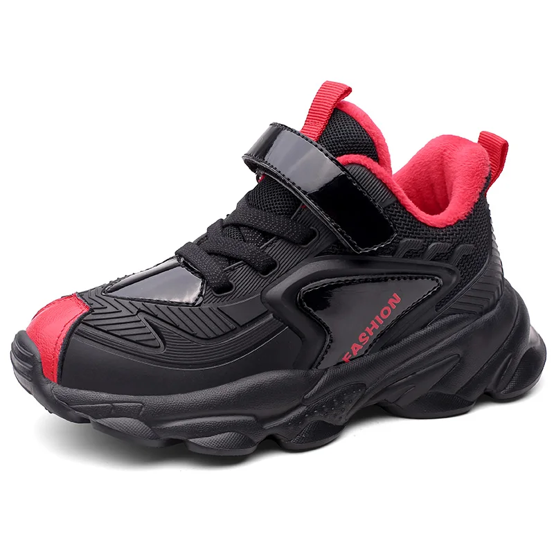 

Детская повседневная обувь, эластичная кружевная легкая детская обувь, кроссовки для мальчиков и девочек, дышащая спортивная обувь, зимняя ...