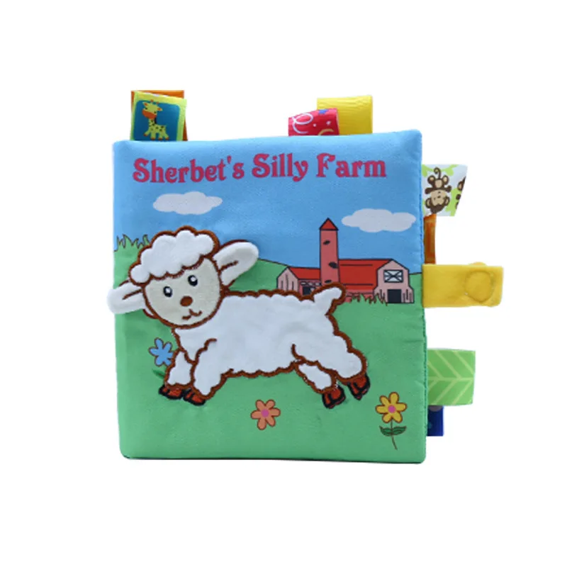 Детские погремушки мобильные игрушки для новорожденных мягкая ткань животных