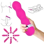 Фаллоимитатор точки G, вибраторы для женщин, анальные секс-игрушки мастурбация влагалища, Стимуляция клитора, женские аксессуары для взрослых