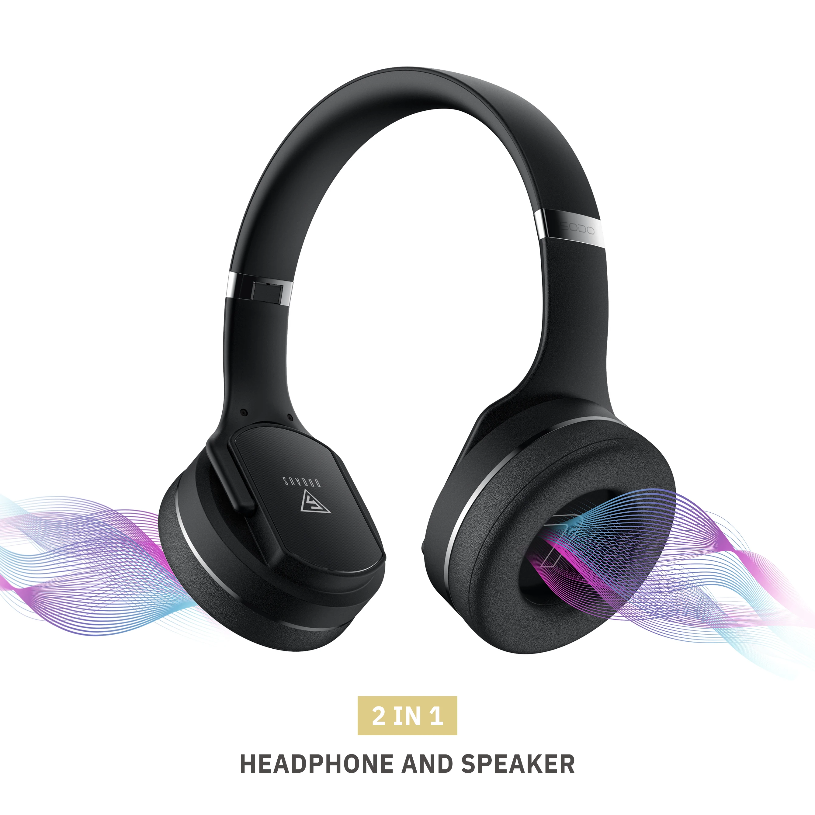 Водонепроницаемый оригинальный Bluetooth-динамик SODO V2 NFC 2 в 1 беспроводная гарнитура