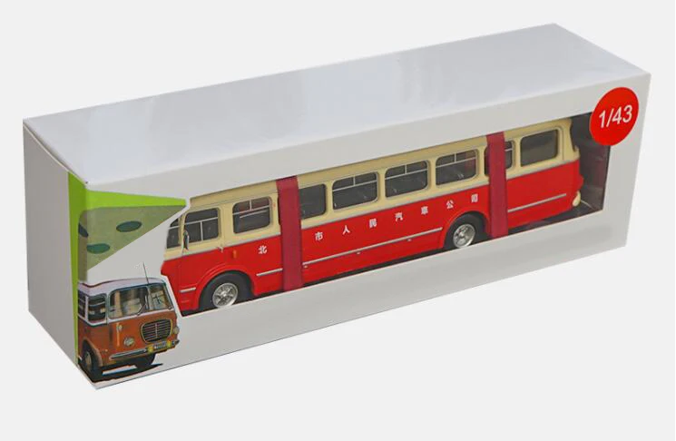 1:43 706 RTO Пекин автобус модель Ретро автомобиля сплав Коллекция Сцена модели литой
