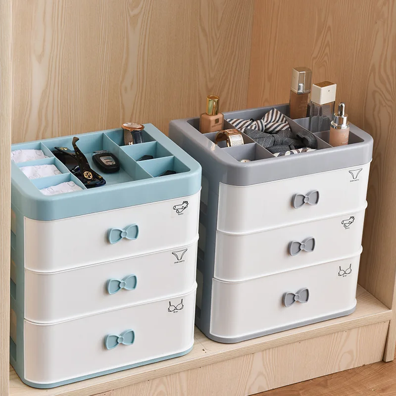 Новый шкаф для хранения нижнего белья органайзер одежды ящик пластиковая