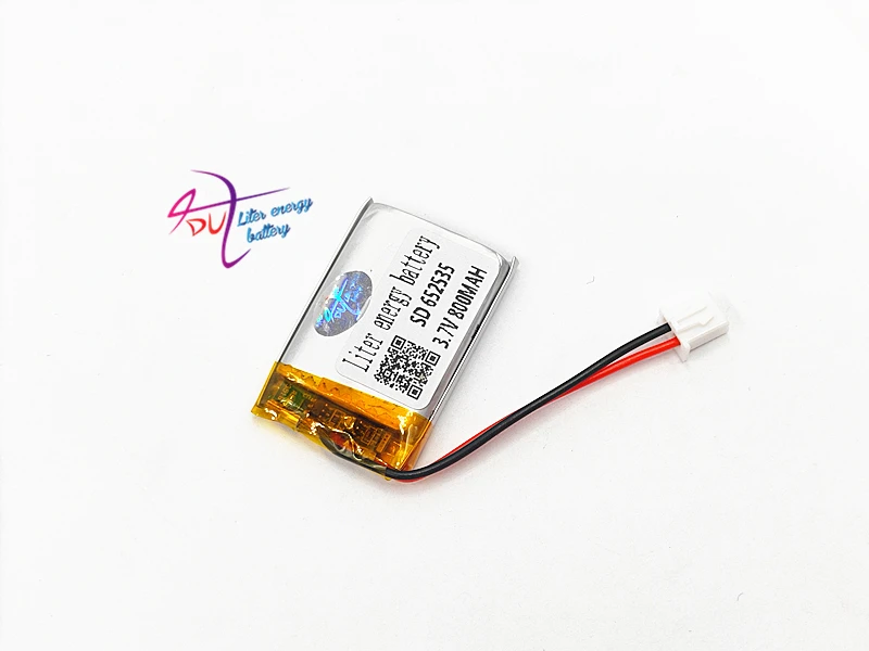 XHR 2P 2 54 652535 3 7 V 800MAH литий полимерная батарея 602635 Bluetooth беспроводной динамик|3.7v lithium