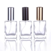30ml glass perfume bottle mini portable travel can be filled with perfume atomizer bottle color spray perfume pump shell
