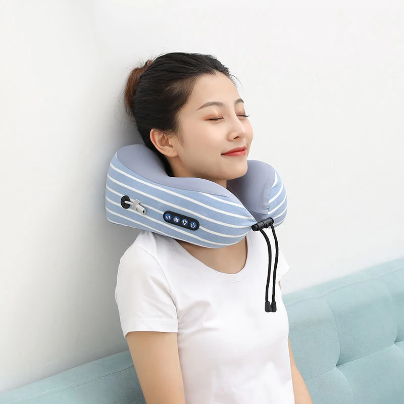 Electric massage multifunctional neck relaxation instrument Memory cotton office special spine pain pillow |