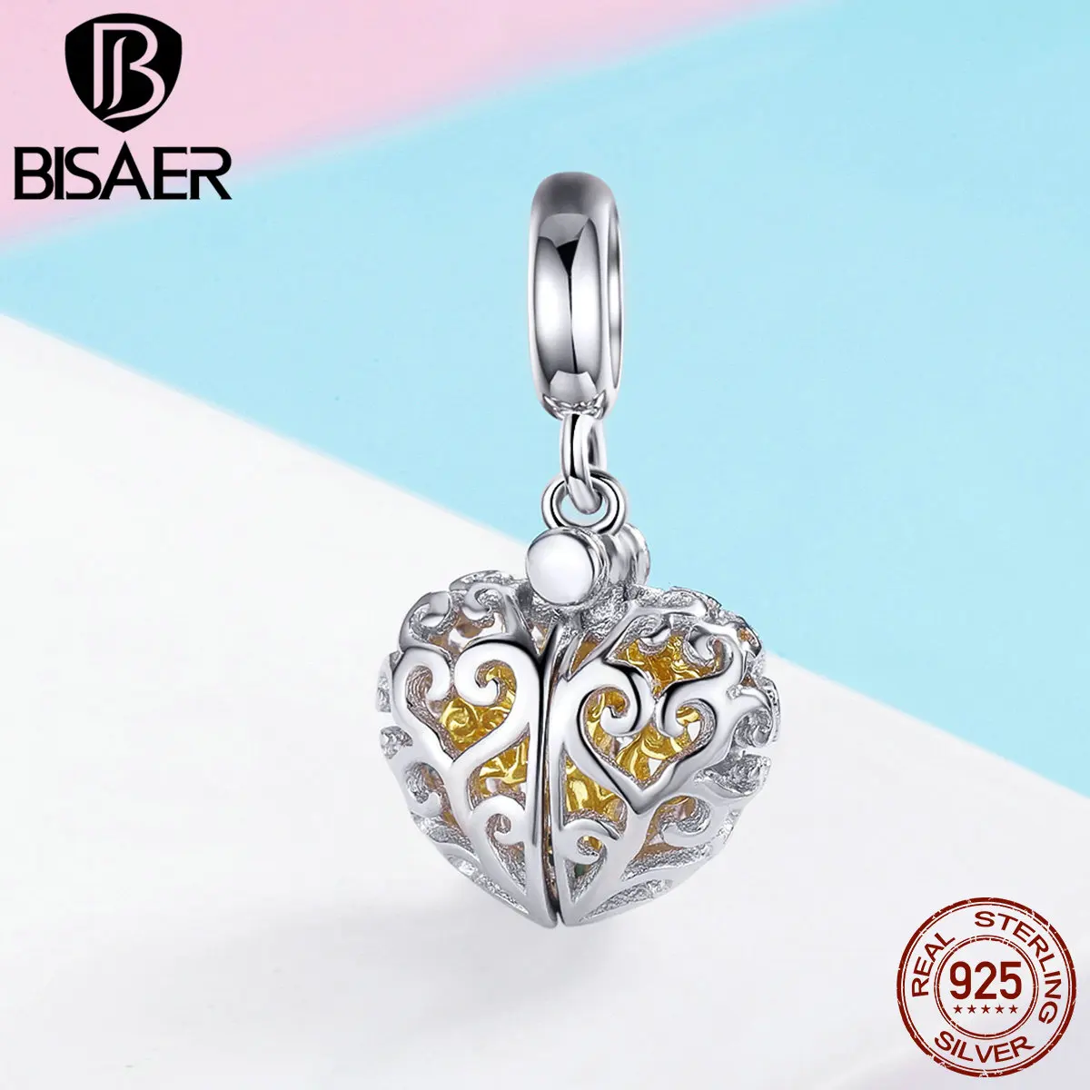 Модные подвески для женщин из серебра 925 пробы золотого цвета GXC1161 | Украшения и