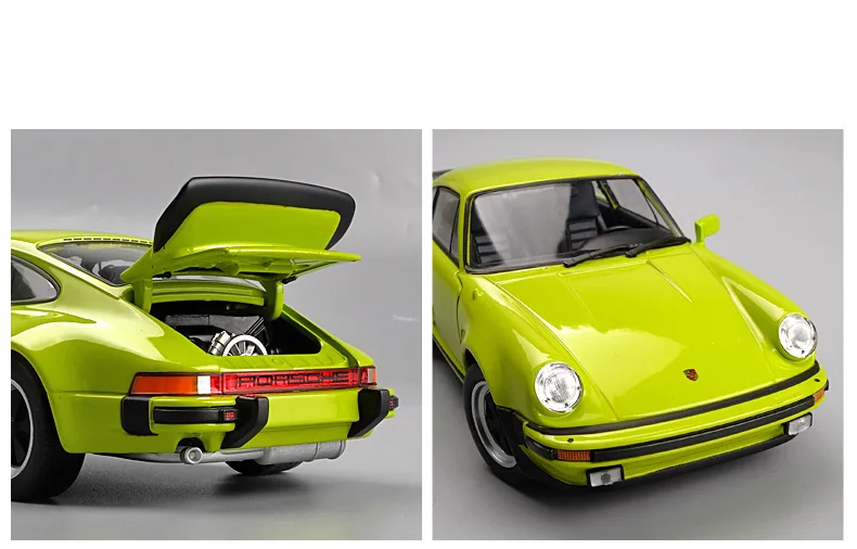 WELLY 1:24 Масштаб 911 Turbo3.0 спортивный автомобиль игрушечный автомобиль модель имитация сплава Модель автомобиля коллекция украшений