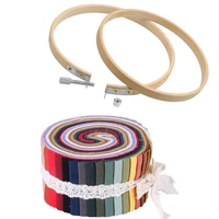 dailylike jelly roll fabric quilting strips patchwork cotton quilting fabric with different patterns embroidery hoop