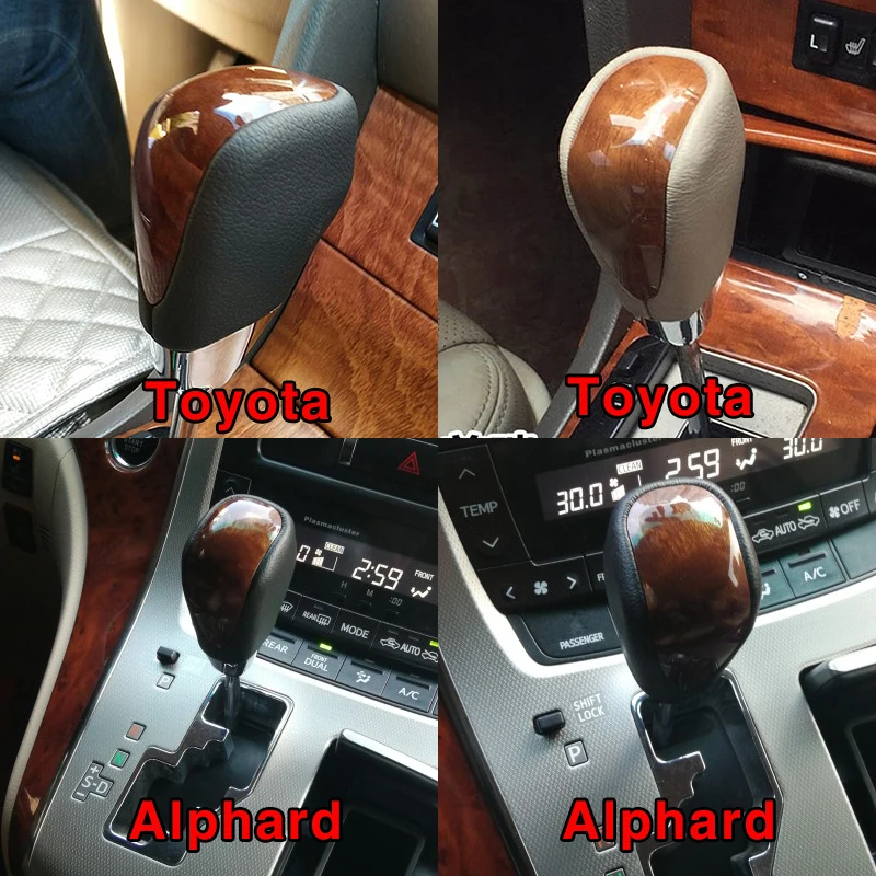 Automatic Car Gearbox Handles Gear Shift Knob Lever Stick Head for Toyota Sienna RAV4 Previa Camry Highlander Alphard COROLLA | Автомобили