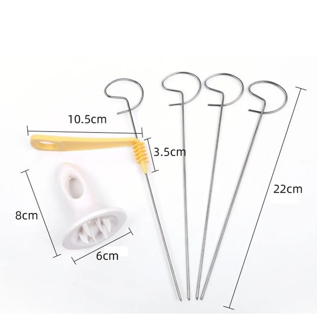 Спиральный резак для картофеля из нержавеющей стали 1 набор | Дом и сад