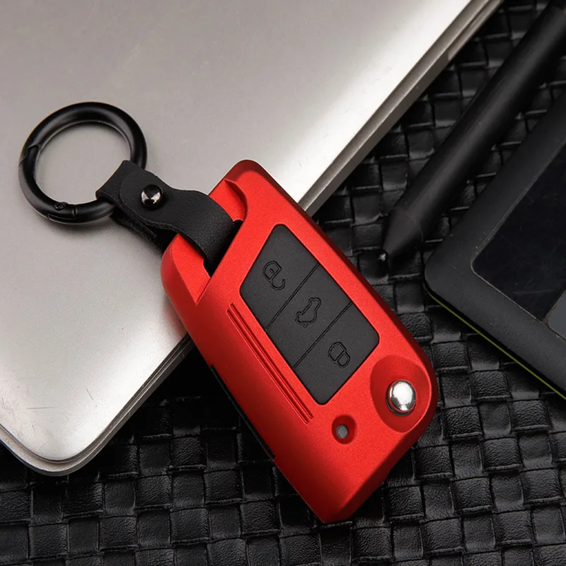 Чехол для ключа автомобиля из углеродного волокна с дистанционным управлением
