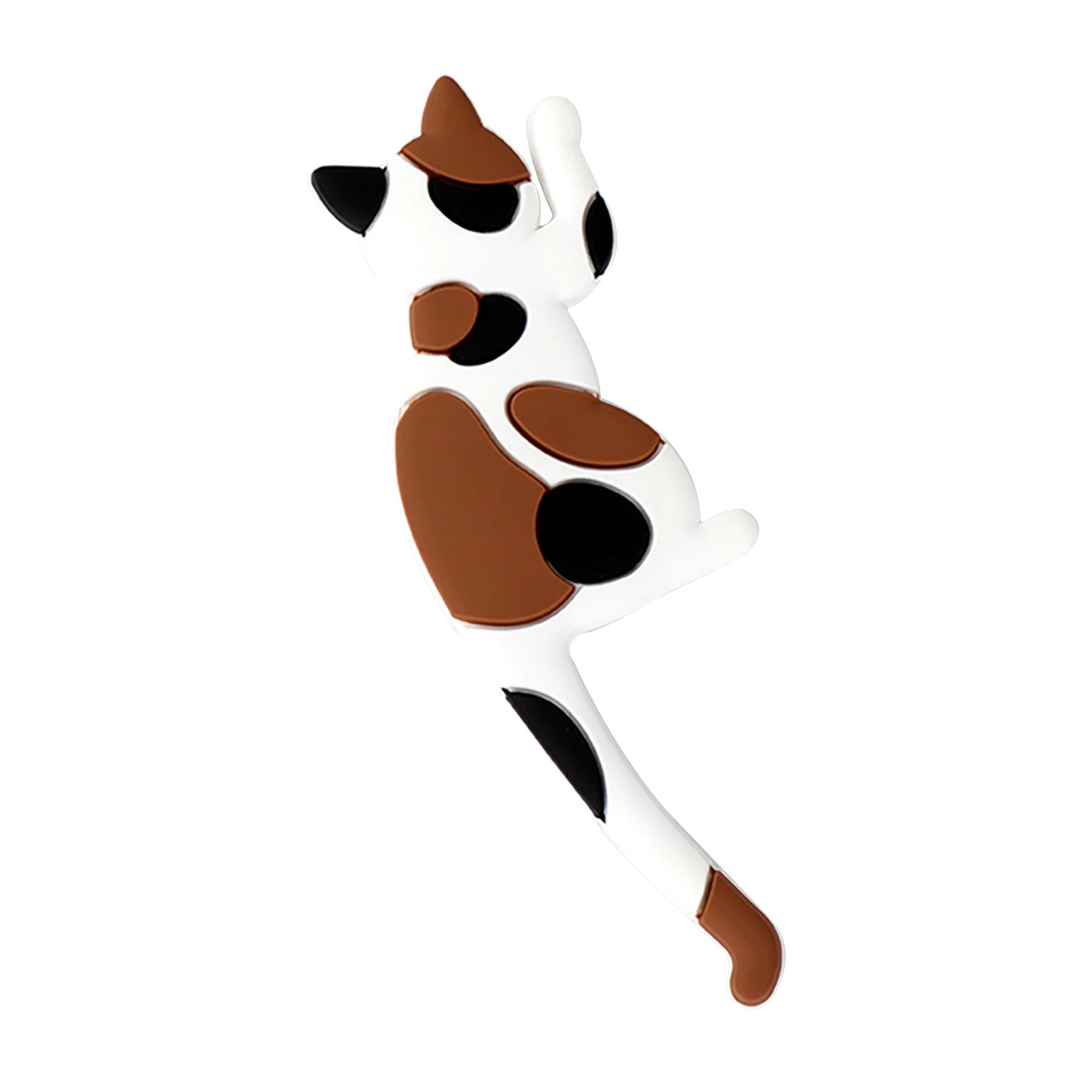 

3D Refrigerator Sticker Kitchen Cute Cartoon Cat Living Room Gift Home Decor Easy Apply Fixed Fridge Magnet Hook Craft Anti Fall