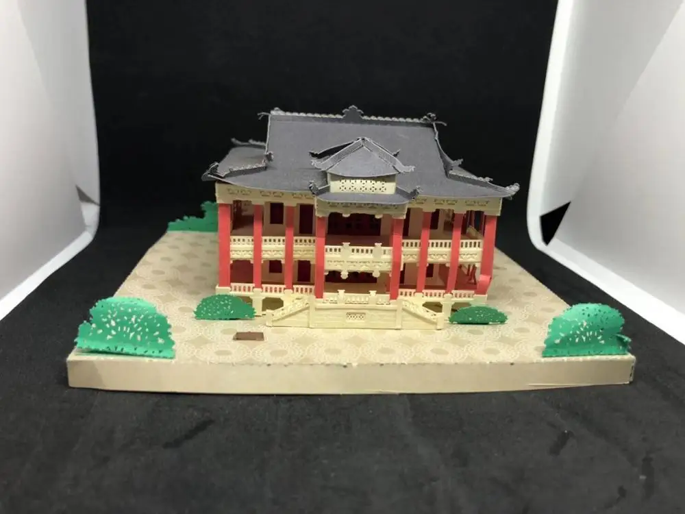 3D головоломка бумажная модель здания игрушка Великая мировая культура Китай