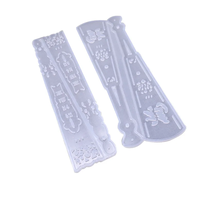 Силиконовая форма-Веер сделай сам для самостоятельного изготовления кулонов