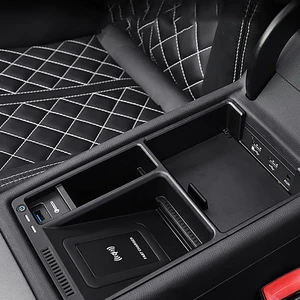 suitable for audi a4l a5 s5 s4 2017 2020 mobile phone wireless charging board a4l a5 b9 fast wireless charging car accessories free global shipping