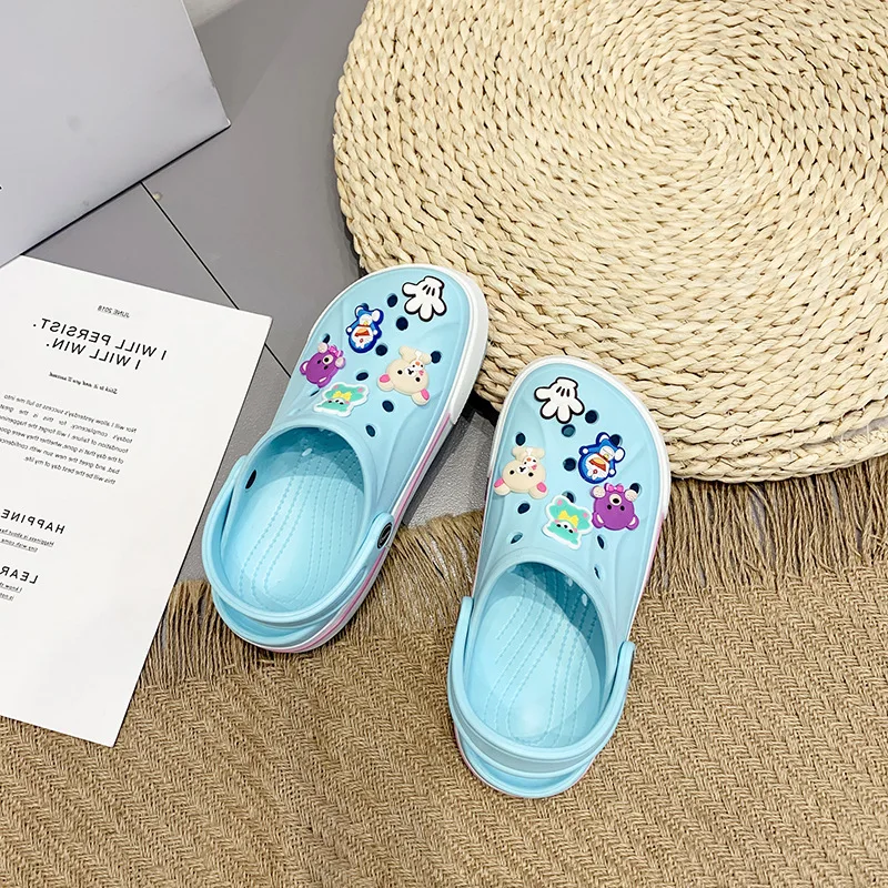 

2020 Summer New Hot Candy Color Mule Clogs for Women Fashion Clogs Garden Shoes