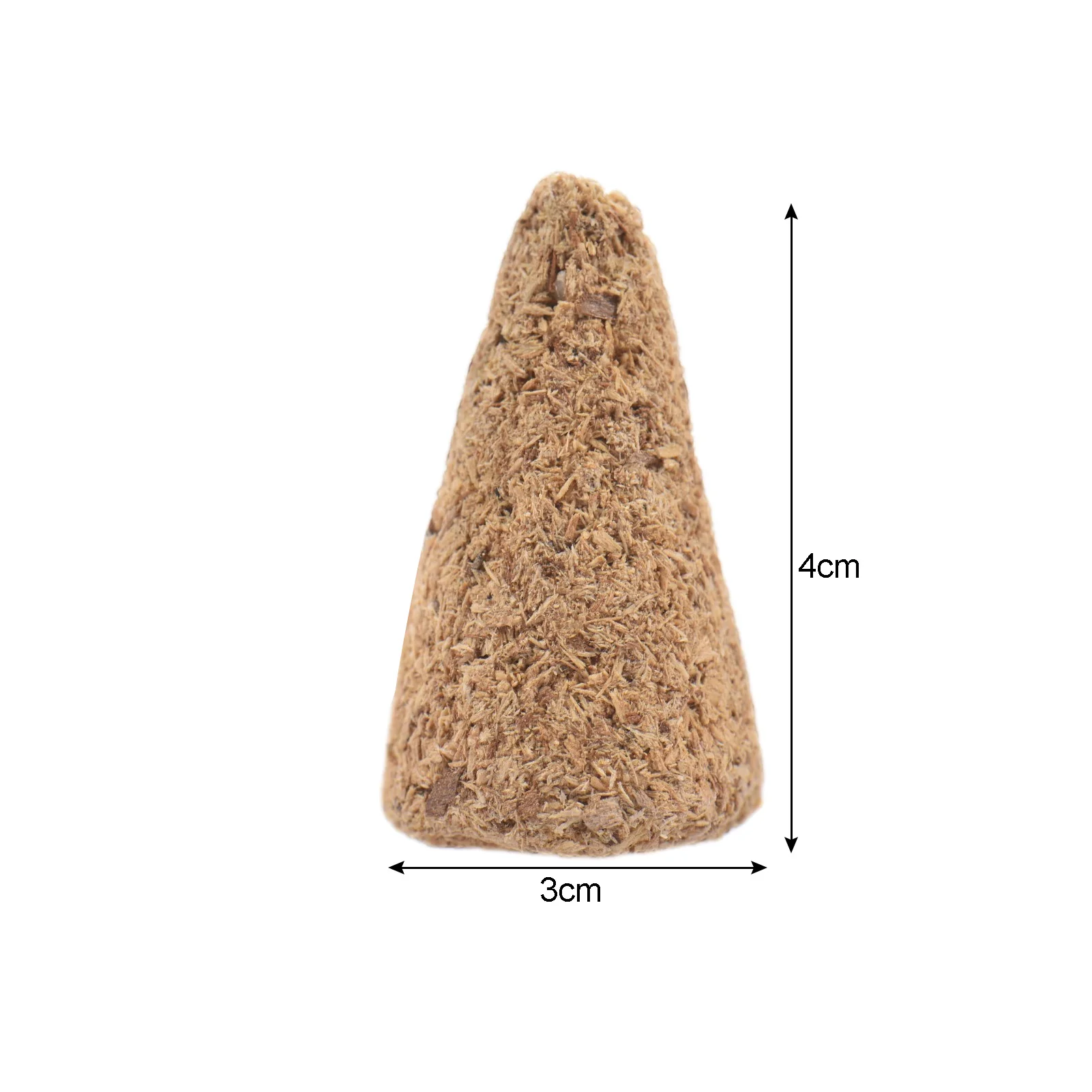 

6Pcs/Lot 4CM Natural Holy Wood Incense Cones Indoor Aromatherapy Purifies Energy For Meditation Yoga Cleansing