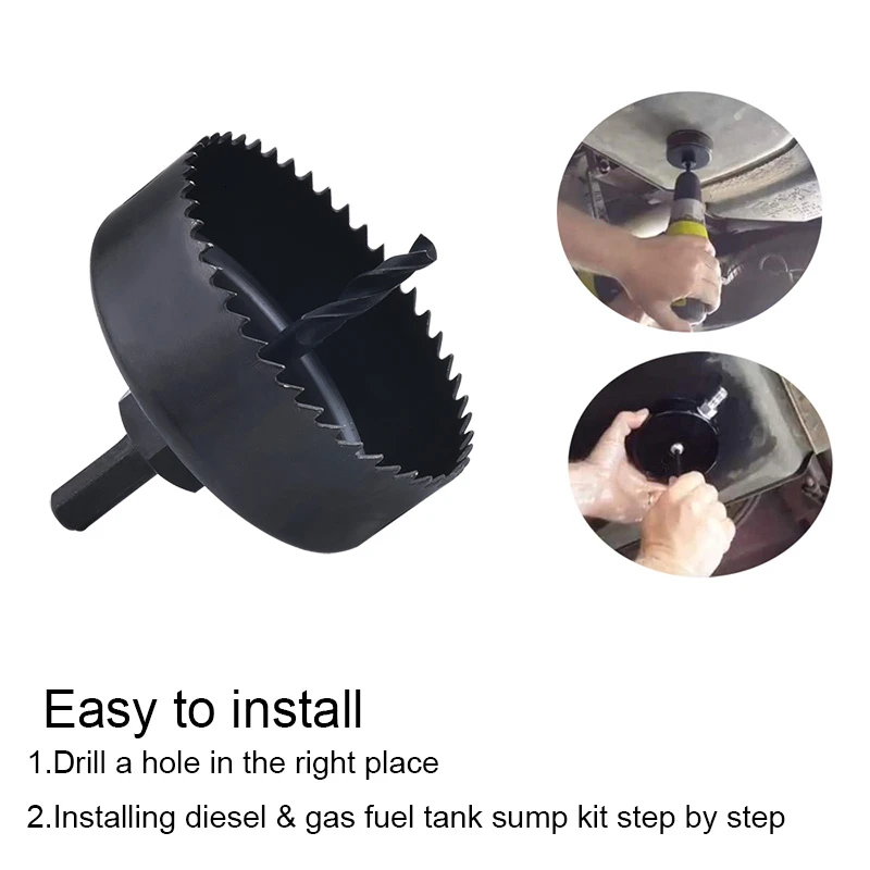 SPEEDWOW Универсальный Топливный бак контейнер для топлива отстойник комплект FASS