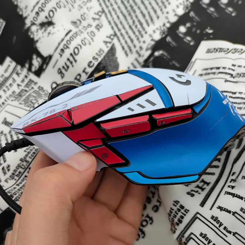 Матовые наклейки сделай сам для мыши Защитная пленка роликов устойчивая к