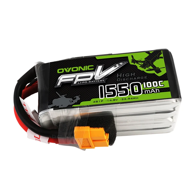 GENS ACE OVONIC 1300mAh 1550mAh 11,1 V 14,8 V Lipo 3S 4S батарея 50C 80C 100C с вилкой XT60 для RC Радиоуправляемый автомобиль Heli лодка автомобиль