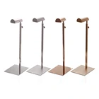 Подставка для сумки, держатель для дисплея, подставка для стола, крючок, парик, подвесная полка, розовое золото, металлическая стойка для шляпы, сумка, крючок, подставка, кронштейн