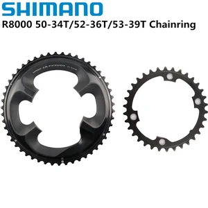 11-скоростной шоссейный велосипед Shimano Ultegra R8000 велосипедная Звездочка 50-34T 52-36T 53-39T R8000 110BCD 34T 36T 39T 50T 52T 53T Crown 110BCD