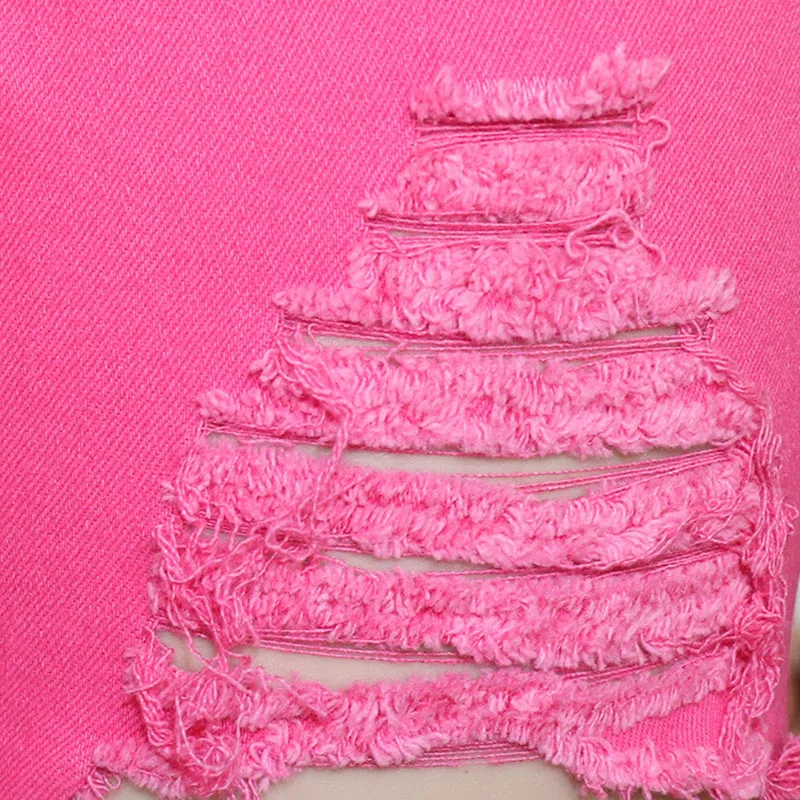 

Autumn Long Sleeve Casual Denim Jumpsuit Women Single-Breasted Hole Office Rompers Fashion Elastic Jeans Jumpsuit Lady Vestidos