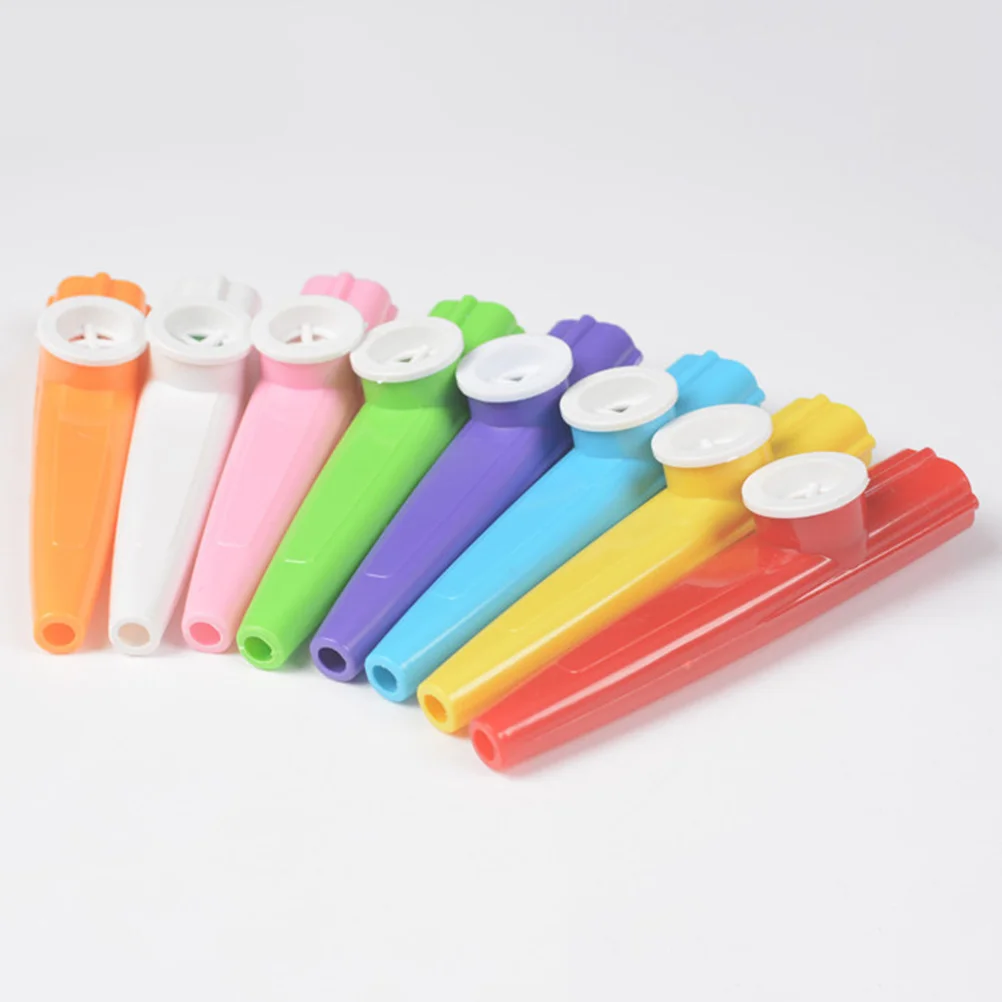

24 шт. разноцветные пластиковые детские дошкольные Обучающие игрушки Kazoos, музыкальные инструменты Kazoos