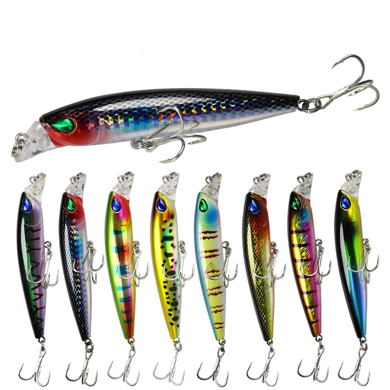 Медленно Тонущая блесна рыболовные приманки 8 5 см 11 г Jerkbaits воблеры и крутящиеся