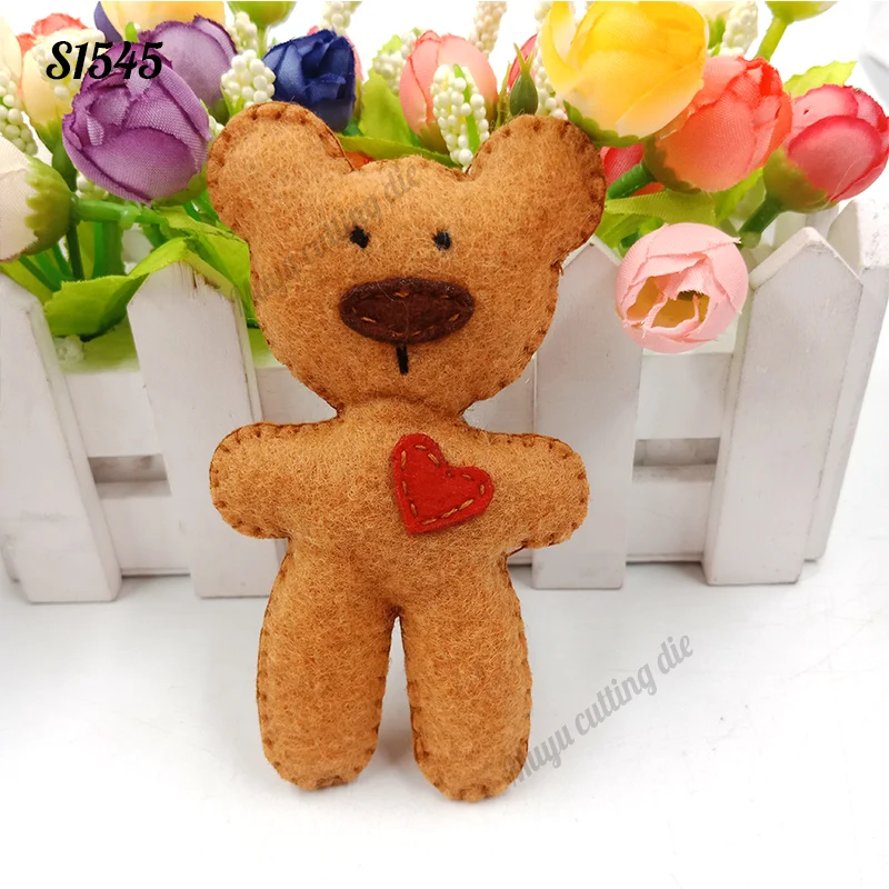 

Bear-S1545 Scrapbook cut sky & steel wooden dies Compatible with most machines