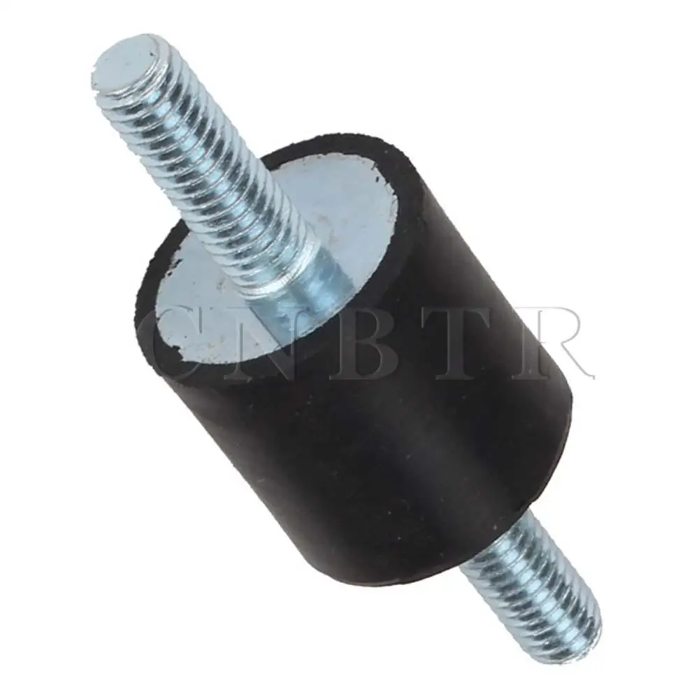CNBTR 20 x Черный D20mm H20mm M6 резиновый двойной винт антивибрационное крепление|m6|silentblock